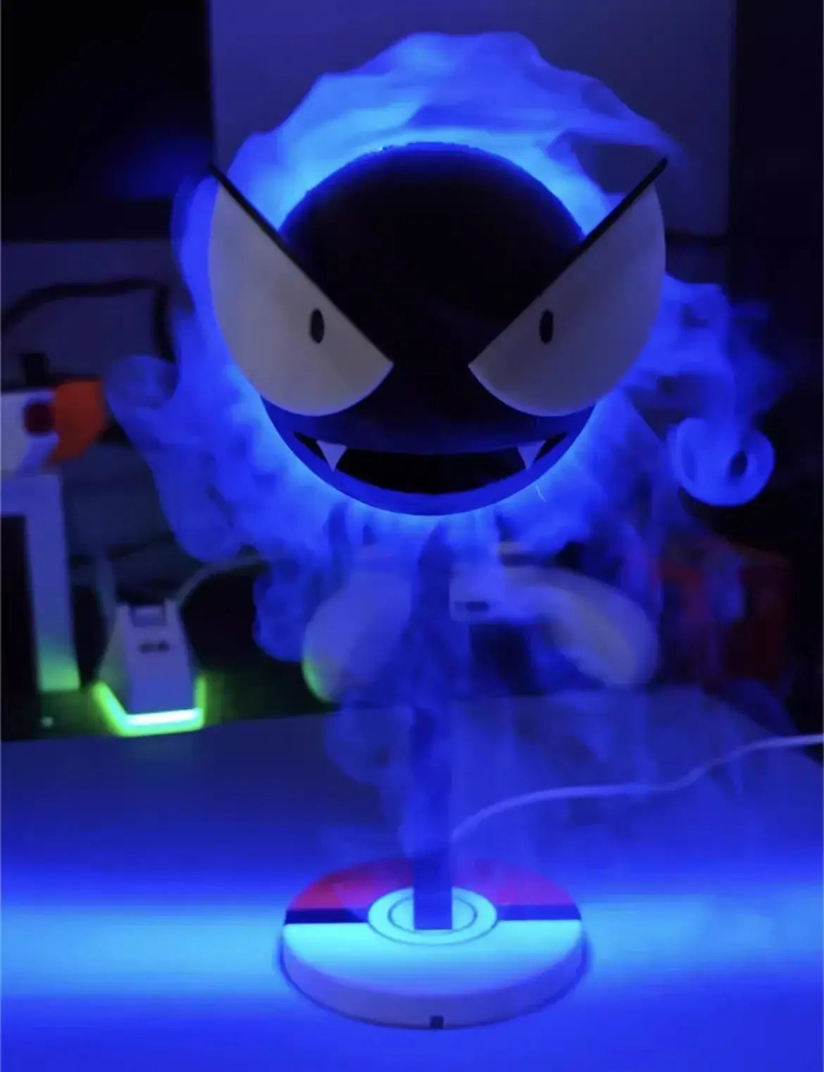 Gastly 3D - luchtbevochtiger LED-lamp