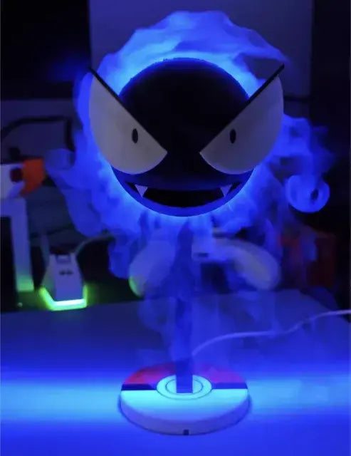 Gastly 3D - luchtbevochtiger LED-lamp