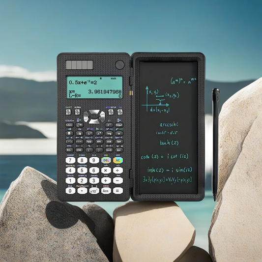 MathNote calculator - 2 in 1 Rekenmachine met een digitaal notitieblok